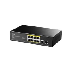 Switch PoE+ a 8 porte 10/100M Cudy FS1010P con 2 porte Uplink