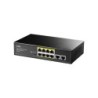 Cudy FS1010P Switch PoE+ de 8 Puertos 10/100M con 2 Puertos de Enlace Ascendente