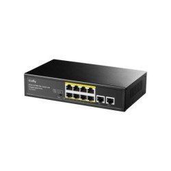 Cudy FS1010PG Switch 10/100M PoE+ a 8 porte con 2 porte Uplink