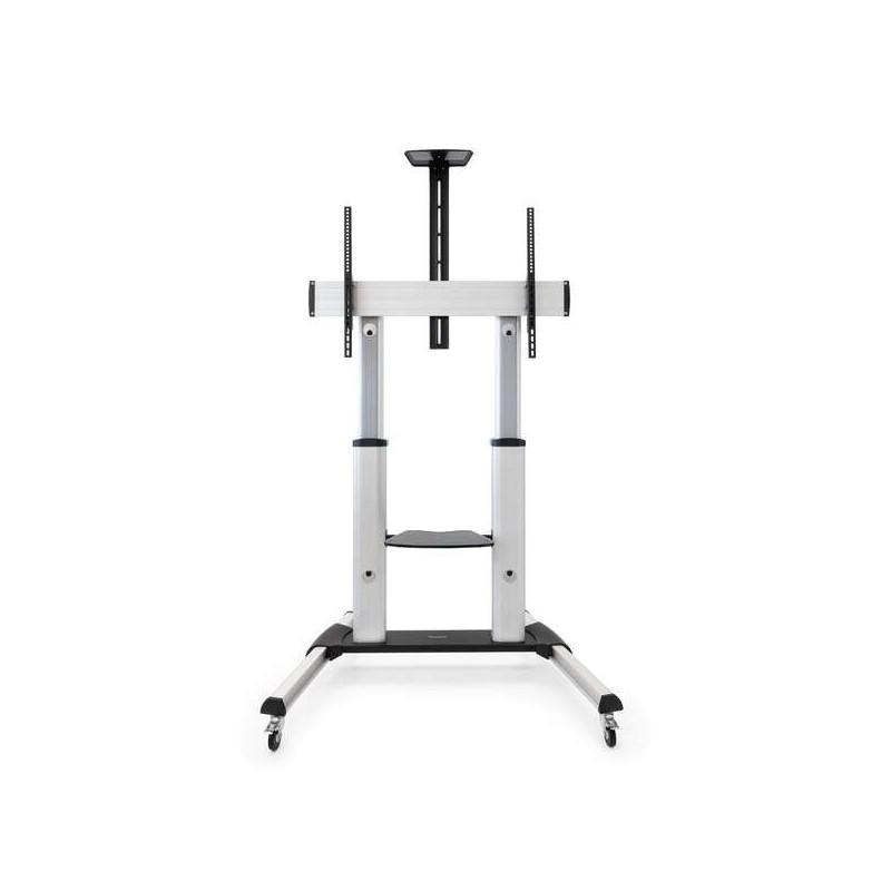 Tooq Soporte Suelo Ruedas Aluminio 60-100 - Color Plata Tooq Soporte Suelo Ruedas Aluminio 60-100 - Color Plata