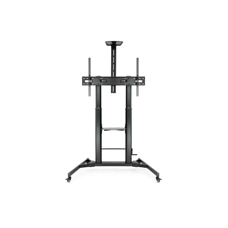 Supporto da pavimento regolabile Tooq con ruote 60-100 - Nero Supporto da pavimento regolabile Tooq con ruote 60-100 - Nero