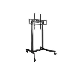 Tooq Soporte Suelo Ruedas Electrico "Lux" 55-100" - Color Negro