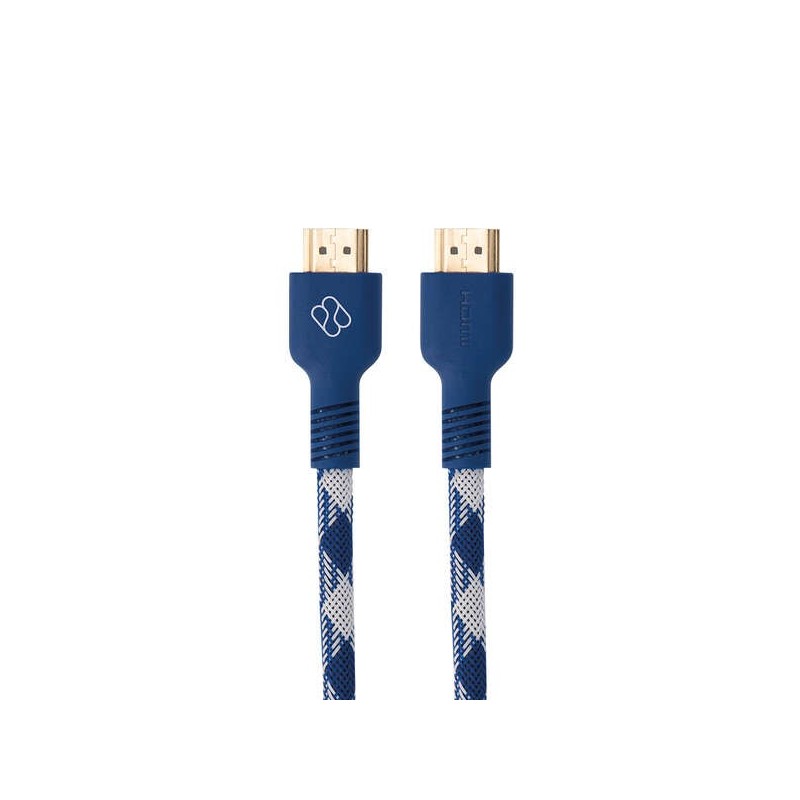 Cavo FR-TEC HDMI 2.1 1,5 m - Trasmissione 48 Gbps - Supporto per 4K e 8K - Compatibile con versioni precedenti - Colore Blu Cavo FR-TEC HDMI 2.1 1,5 m - Trasmissione 48 Gbps - Supporto per 4K e 8K - Compatibile con versioni precedenti - Colore Blu