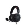 FR-TEC Auriculares Gaming Aizen - Altavoz de 50mm - Microfono Flexible y Extraible - Cable Trenzado de 1.20m - Color Negro