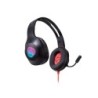 FR-TEC Auriculares Gaming Typhoon - Auricular Ligero y Comodo - Altavoz de 40mm - Conexion Jack 3.5mm y USB 2.0 - Color Negro