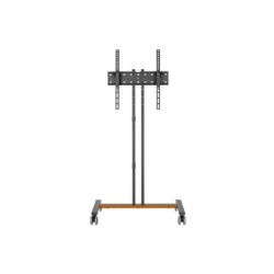 Supporto da pavimento Aisens Eco con ruota per monitor/TV 35Kg da 32-55 - Colore nero