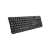 NGS FunkyV3 Teclado Multimedia USB - 12 Teclas Multimedia - Cable de 1.40m - Color Negro