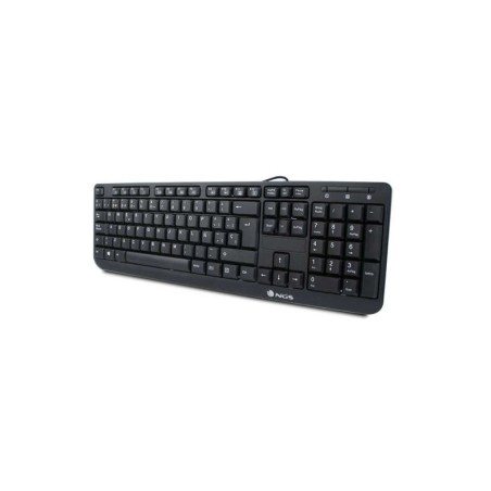 Tastiera multimediale USB NGS FunkyV3 - 12 tasti multimediali - Cavo da 1,40 m - (AZERTY, francese)