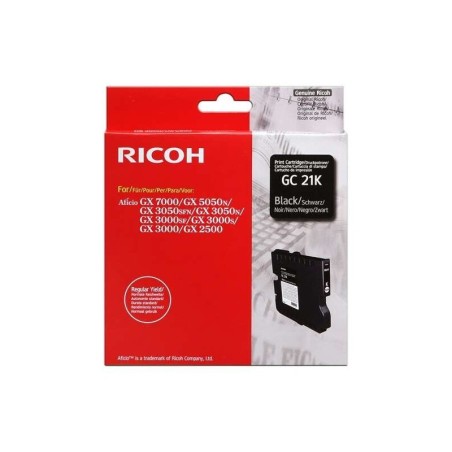 Cartuccia gel nera originale Ricoh GC21K - 405532
