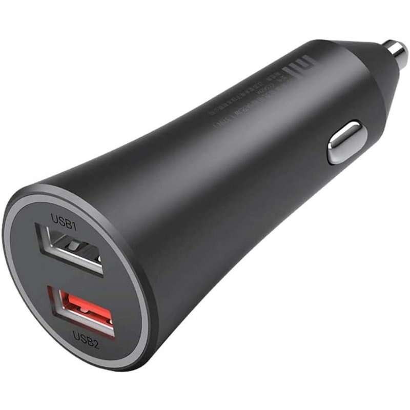 Caricabatteria da auto Xiaomi Mi Car Charger 37W - 2x USB - Ricarica rapida Caricabatteria da auto Xiaomi Mi Car Charger 37W - 2x USB - Ricarica rapida