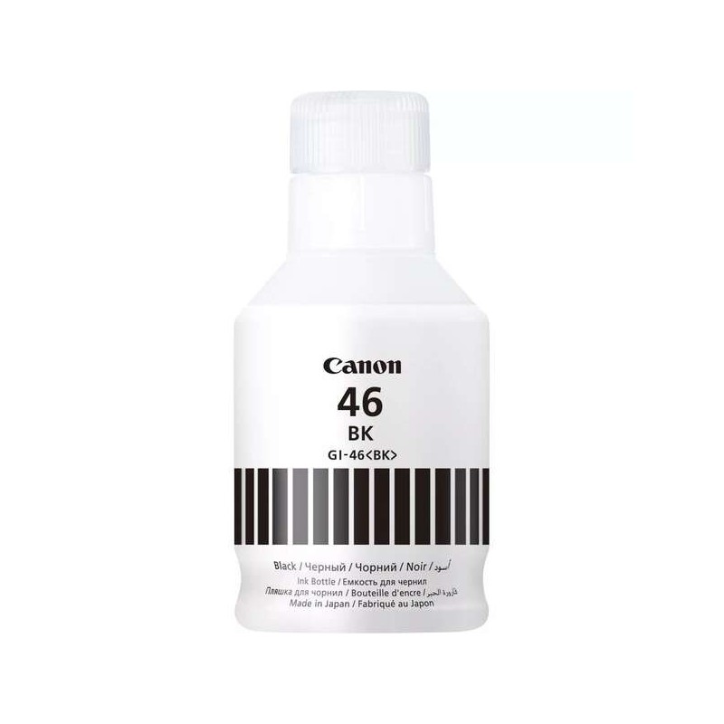 Bottiglia d'inchiostro originale nera Canon GI46 - GI46BK/4411C001