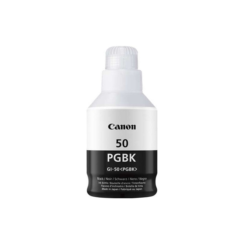 Bottiglia d'inchiostro originale nera Canon GI50 - GI50PGBK/3386C001 Bottiglia d'inchiostro originale nera Canon GI50 - GI50PGBK/3386C001