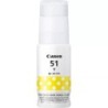 Bottiglia d'inchiostro originale gialla Canon GI51 - GI51Y/4548C001