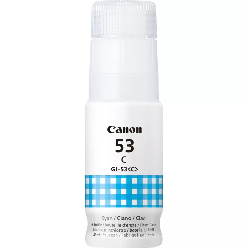 Flacone d'inchiostro originale ciano Canon GI53 - GI53C/4673C001