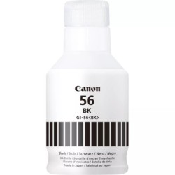 Bottiglia d'inchiostro originale nera Canon GI56 - GI56BK/4412C001