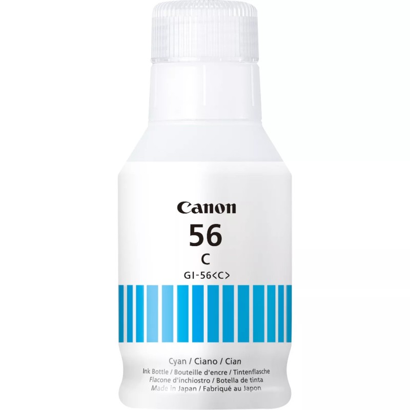 Flacone d'inchiostro originale ciano Canon GI56 - GI56C/4430C001 Flacone d'inchiostro originale ciano Canon GI56 - GI56C/4430C001