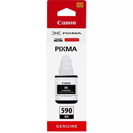 Bottiglia d'inchiostro originale nera Canon GI590 - GI590BK/1603C001