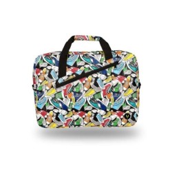 NGS Ginger Trainers Cartella per laptop da 15,6" - Interno imbottito - 2 scomparti e tasca esterna - Design stampato
