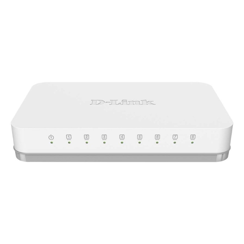 Switch D-Link 8 porte Gigabit 10/100/1000 Mbps Switch D-Link 8 porte Gigabit 10/100/1000 Mbps