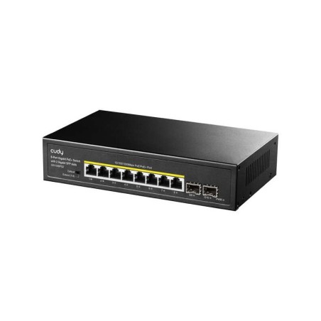 Cudy GS1008PS2 Switch Gigabit PoE+ a 8 porte con 2 slot SFP Gigabit