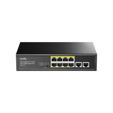 Switch Cudy GS1010P Gigabit PoE+ a 8 porte con 2 porte Uplink Gigabit