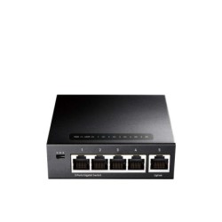 Cudy GS105 Switch 5 Puertos Gigabit Adaptables 10/100/1000 Mbps