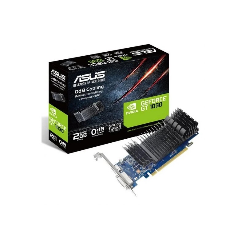 Scheda grafica Asus GeForce GT 1030 Silent 2GB GDDR5 NVIDIA Scheda grafica Asus GeForce GT 1030 Silent 2GB GDDR5 NVIDIA