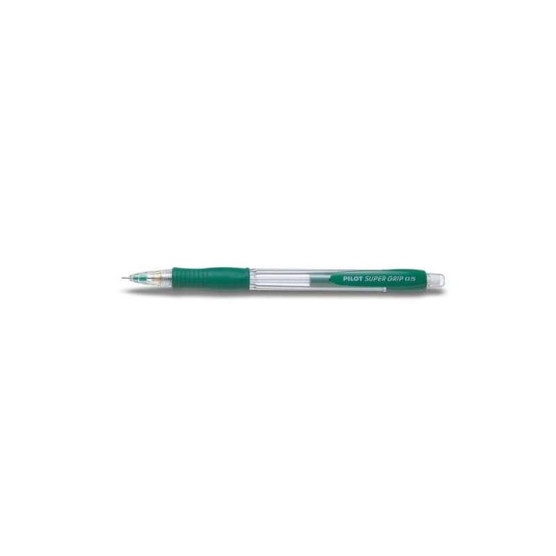 Pilot Portaminas SuperGrip H185 - Trazo 0.5mm - Mina HB - Cuerpo Verde Pilot Portaminas SuperGrip H185 - Trazo 0.5mm - Mina HB - Cuerpo Verde