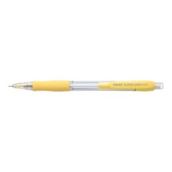 Portamine Pilot SuperGrip H185 - Corsa 0,5 mm - Mina HB - Corpo giallo 12pz 12pz