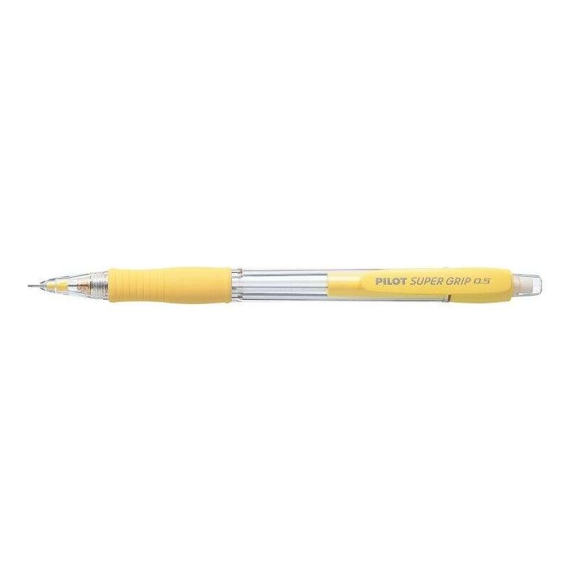 Portamine Pilot SuperGrip H185 - Corsa 0,5 mm - Mina HB - Corpo giallo 12pz 12pz Portamine Pilot SuperGrip H185 - Corsa 0,5 mm - Mina HB - Corpo giallo 12pz 12pz