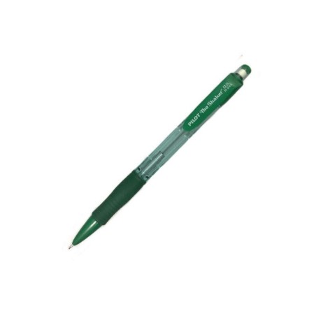 Pilot Portaminas The Shaker H-245 - Grip de Goma - Mina de 0.5mm - Goma de Borrar - Color Verde