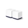 Sistema Wi-Fi Mesh Mercusys H50G AC1900 - 2 Unità Halo - Copertura fino a 350 m² - Roaming ininterrotto