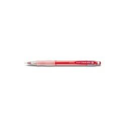 Pilot Portaminas Color Eno H-197 - Trazo 0.7mm - Grip de Goma - Goma de Borrar - Mina Color Rojo
