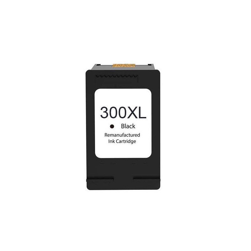 Cartuccia d'inchiostro rigenerata nera HP 300XL - Sostituisce CC641EE/CC640EE Cartuccia d'inchiostro rigenerata nera HP 300XL - Sostituisce CC641EE/CC640EE