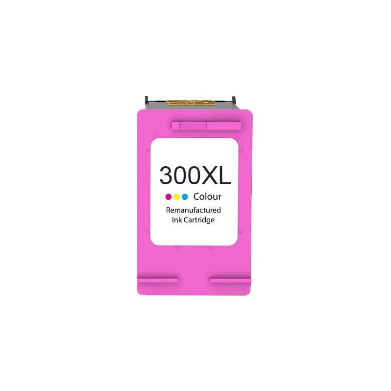 Cartuccia d'inchiostro rigenerata a colori HP 300XL - Sostituisce CC644EE/CC643EE Cartuccia d'inchiostro rigenerata a colori HP 300XL - Sostituisce CC644EE/CC643EE