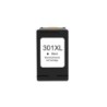 HP 301XL Negro Cartucho de Tinta Remanufacturado - Muestra Nivel de Tinta - Reemplaza CH563EE/CH561EE