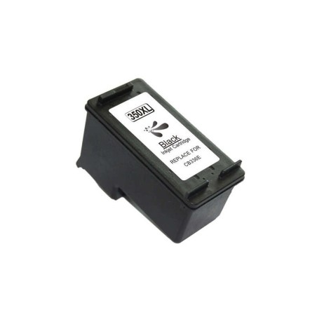 Cartuccia d'inchiostro rigenerata nera HP 350XL - Sostituisce CB336EE/CB335EE