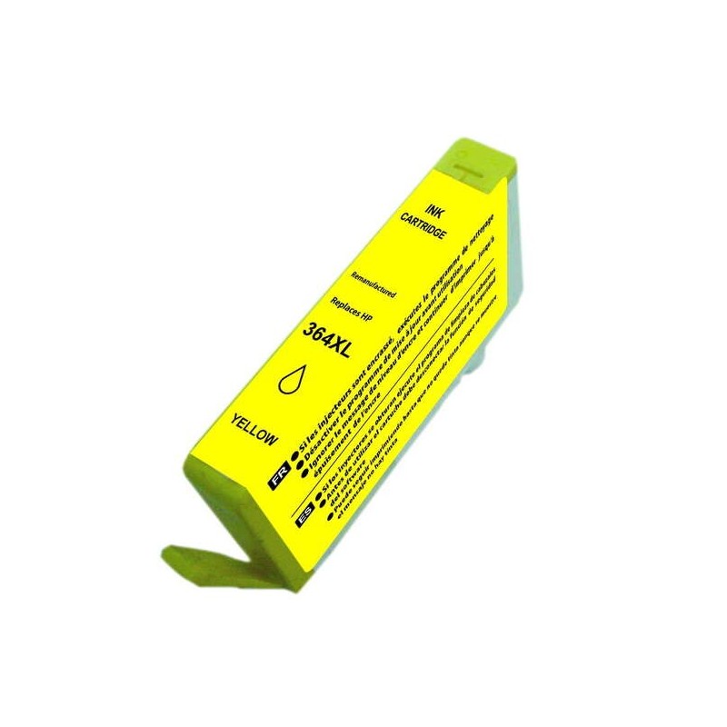 Cartuccia d'inchiostro generica gialla HP 364XL - Sostituisce CB325EE/CB320EE Cartuccia d'inchiostro generica gialla HP 364XL - Sostituisce CB325EE/CB320EE