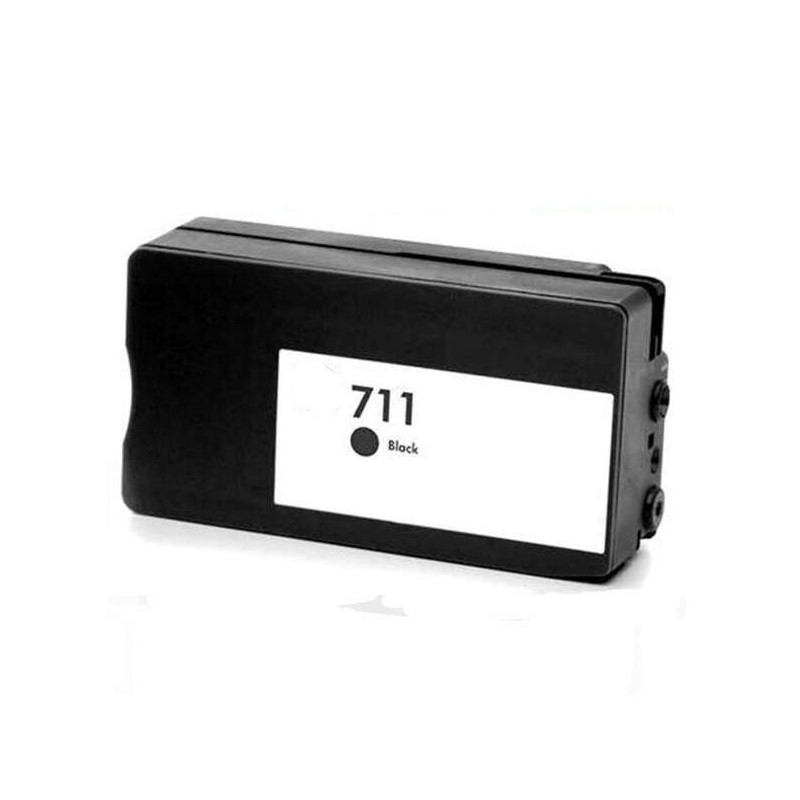 Cartuccia d'inchiostro generica nera HP 711XL - Sostituisce CZ133A/CZ129A Cartuccia d'inchiostro generica nera HP 711XL - Sostituisce CZ133A/CZ129A