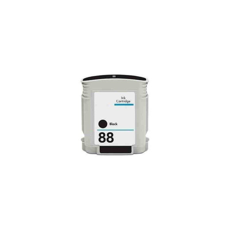 Cartuccia d'inchiostro generica nera HP 88XL - Sostituisce C9385AE/C9396AE Cartuccia d'inchiostro generica nera HP 88XL - Sostituisce C9385AE/C9396AE