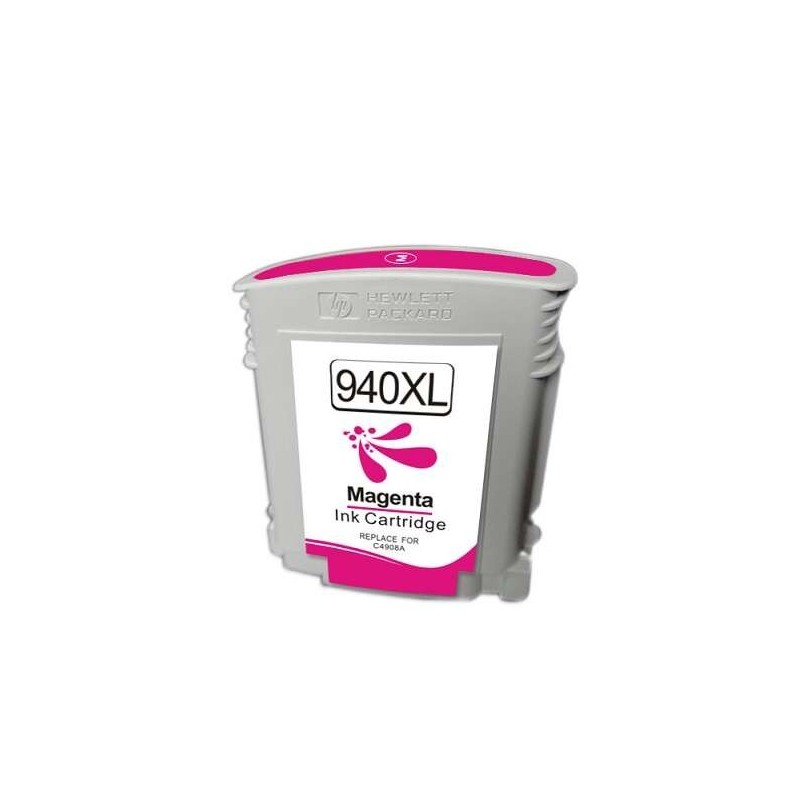 Cartuccia d'inchiostro generica magenta HP 940XL - Sostituisce C4908AE Cartuccia d'inchiostro generica magenta HP 940XL - Sostituisce C4908AE