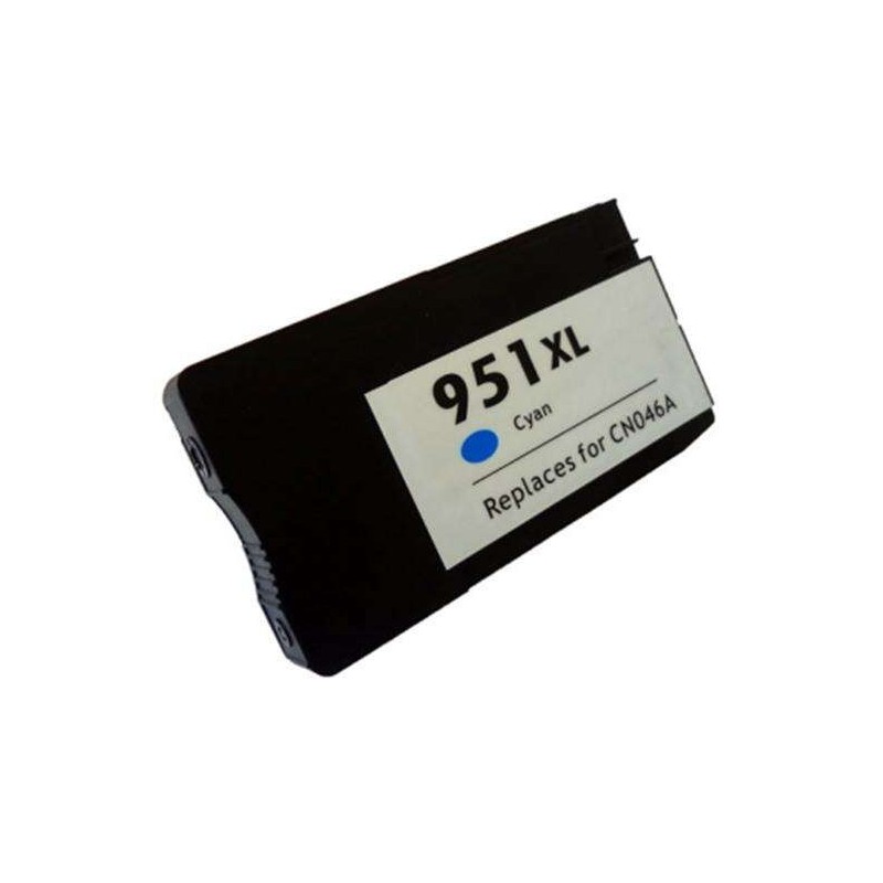 Cartuccia d'inchiostro generica ciano HP 951XL - Sostituisce CN046AE/CN050AE Cartuccia d'inchiostro generica ciano HP 951XL - Sostituisce CN046AE/CN050AE