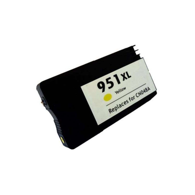 HP 951XL Amarillo Cartucho de Tinta Generico - Reemplaza CN048AE/CN052AE HP 951XL Amarillo Cartucho de Tinta Generico - Reemplaza CN048AE/CN052AE