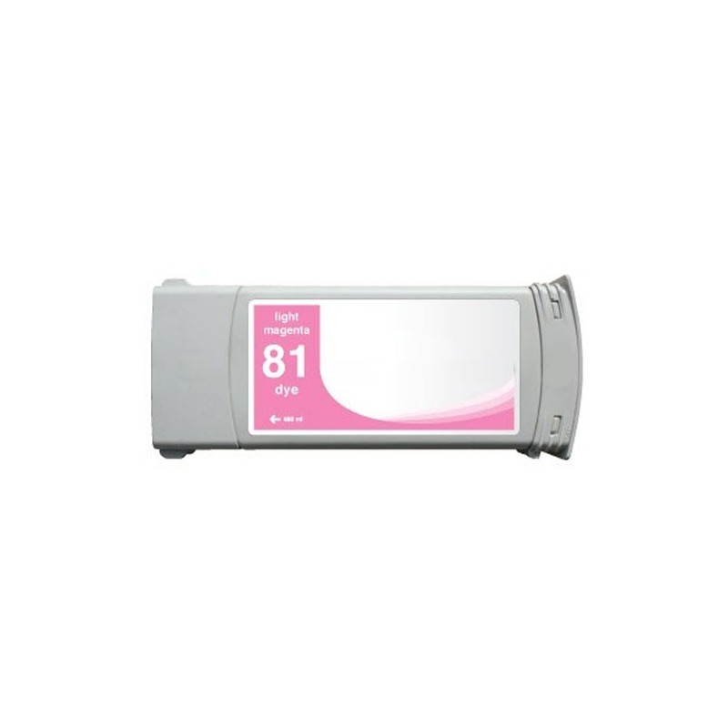 Cartuccia d'inchiostro generica magenta chiaro HP 81 - Sostituisce C4935A Cartuccia d'inchiostro generica magenta chiaro HP 81 - Sostituisce C4935A