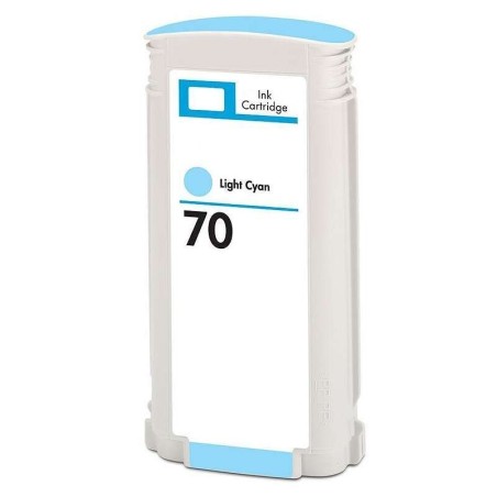 Cartuccia d'inchiostro pigmentato generica HP 70 ciano chiaro - sostituisce C9390A
