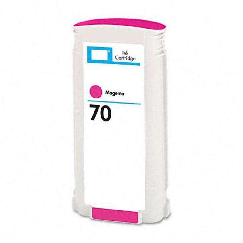 Cartuccia d'inchiostro pigmentato generica HP 70 magenta - Sostituisce C9453A Cartuccia d'inchiostro pigmentato generica HP 70 magenta - Sostituisce C9453A