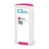 Cartuccia d'inchiostro pigmentato generica HP 70 magenta - Sostituisce C9453A