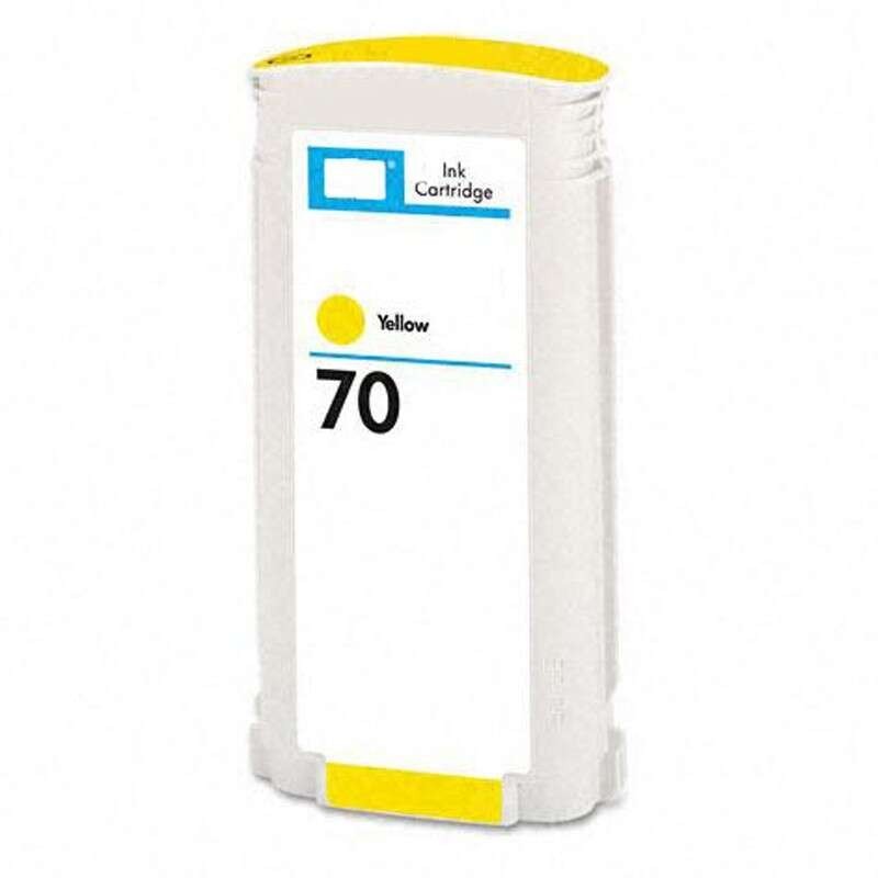 HP 70 Amarillo Cartucho de Tinta Pigmentada Generico - Reemplaza C9454A HP 70 Amarillo Cartucho de Tinta Pigmentada Generico - Reemplaza C9454A