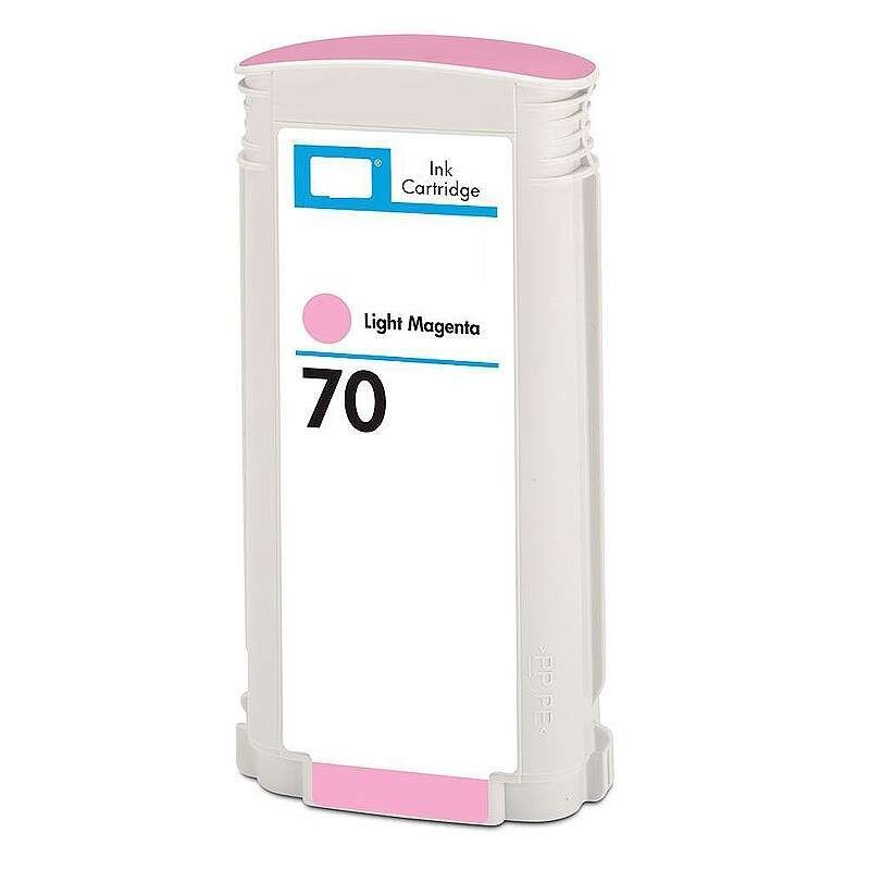 Cartuccia d'inchiostro pigmentato generica magenta light HP 70 - Sostituisce C9455A Cartuccia d'inchiostro pigmentato generica magenta light HP 70 - Sostituisce C9455A