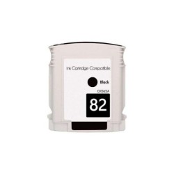 HP 82 Negro Cartucho de Tinta Pigmentada Generico - Reemplaza CH565A